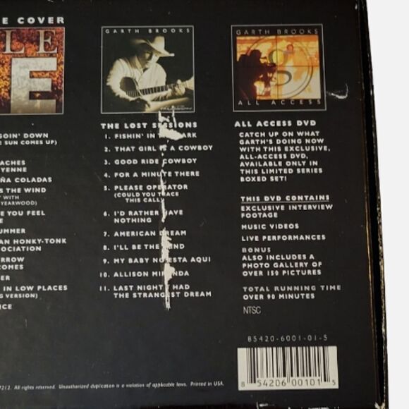 SOLD Garth Brooks The Limited Series 6 CD/DVD Box Set - Picture 5 of 7